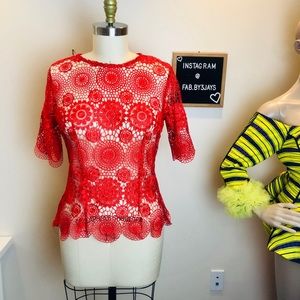 Women lace top/blouse